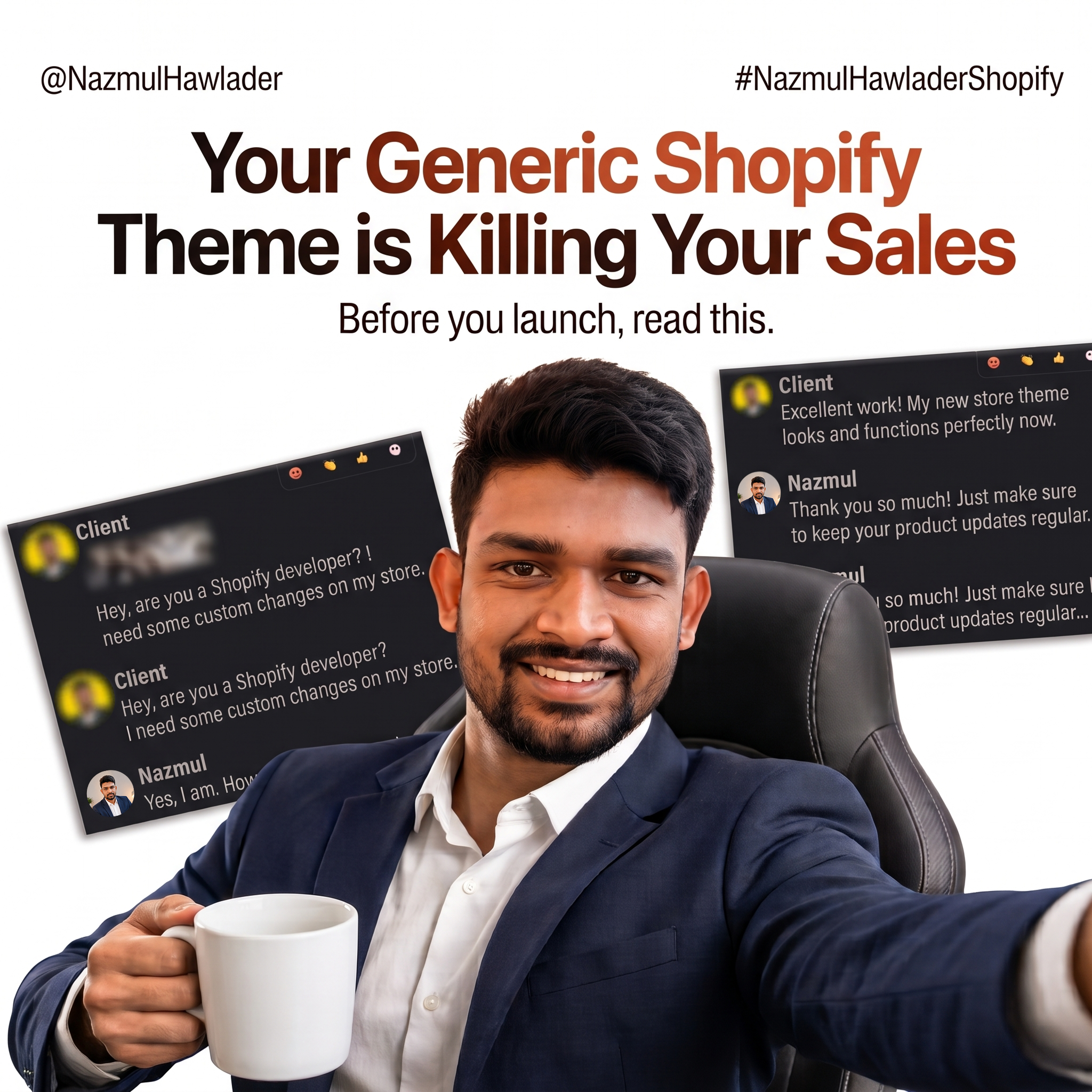 Nazmul Hawlader — Senior Shopify & Full-Stack Engineer